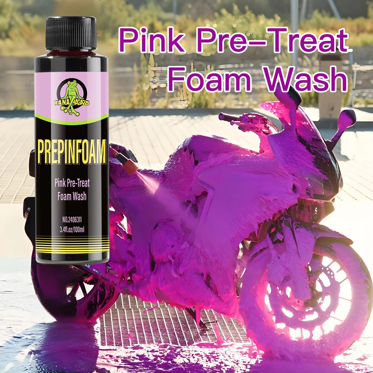 RG311 Motorcycle Washing Spray - RG311-30ml