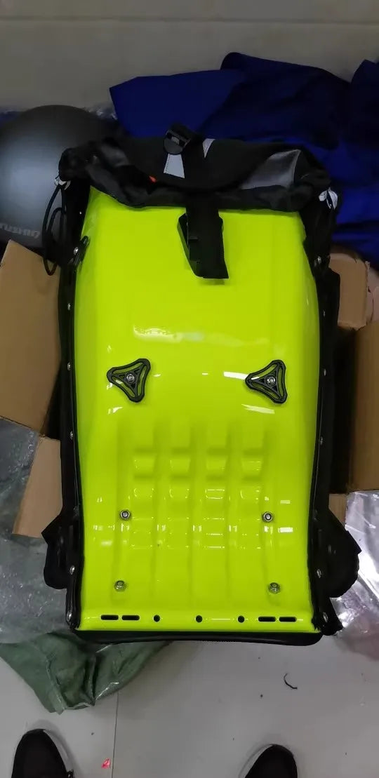 Motorcycle Backpack – 25L Hard Shell Waterproof Racing Backpack