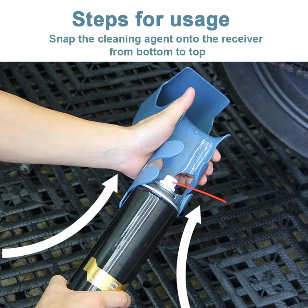 Motorcycle & Bike Chain Oil Storage Tool Box – Splash-Proof Anti-Spray Chain Cleaning Oil Tool – $22