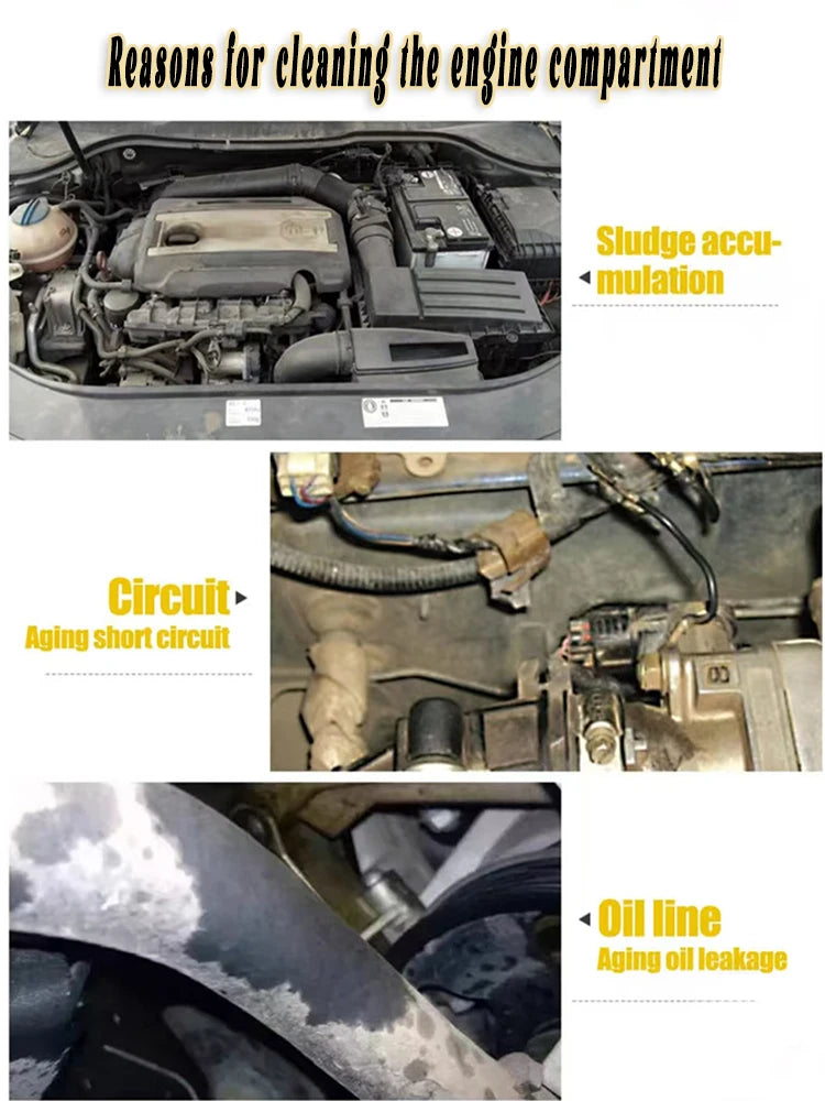 Car Engine Compartment Cleaning Agent