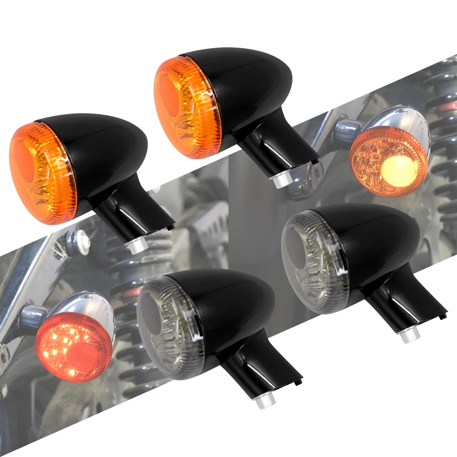 LED Turn Signal Bulbs – Rear LED Indicator Light for Harley Sportster