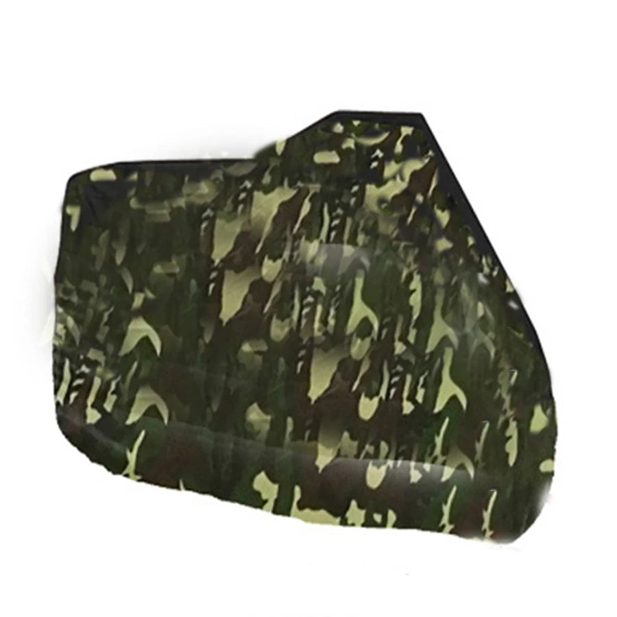 AutoJUSHIDAHAO Universal Outdoor UV Protector Waterproof Motorcycle Cover Bache Funda Moto Scooter Bicycle Case S M L XL 2XL 3XL 4XL – 190T Polyester PU Waterproof Dustproof Anti-UV Anti-Scratch