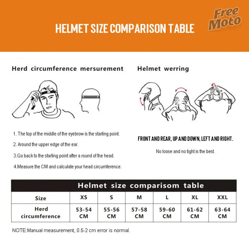 Double Lens Motorcycle Half Helmets