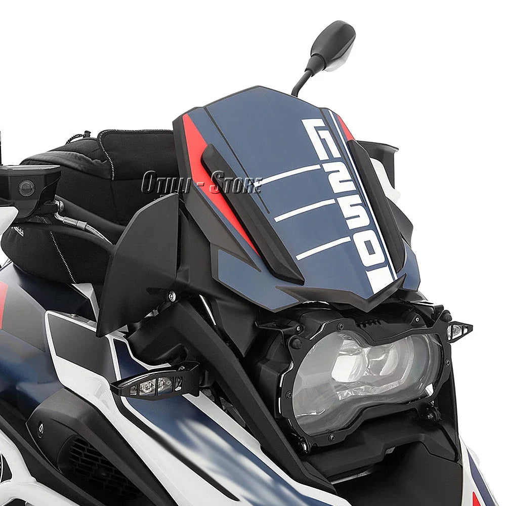 Motorcycle Windshield for BMW R1250GS 2018-2024 ADV LC Rallye Windscreen Deflector Protector Wind Screen – Otilli ABS Plastic 8 Styles R1200GS LC R1250GS Adventure