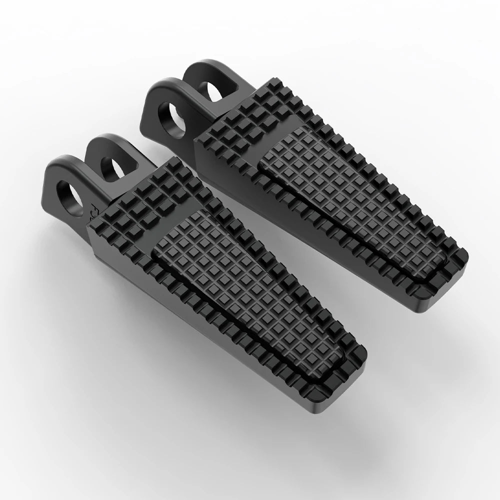 Kawasaki Z650 Anniversary / Z650RS / Z1000SX / ZX-6R / ZX-9R Front Foot Pegs – Adjustable 360° or Straight – CNC Aluminum + Rubber – 7 Colors – $75–$90