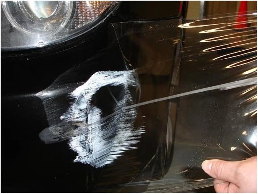 3-Layer Clear Paint Protection Film 152cm – Flexible Polymeric PVC – Car Motorcycle Laptop Bike – 10 / 30 / 50cm Wide – $10–15