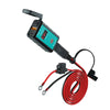12V Waterproof Motorcycle USB & Type-C Fast Charger – SAE Adapter with Power Switch & Voltmeter