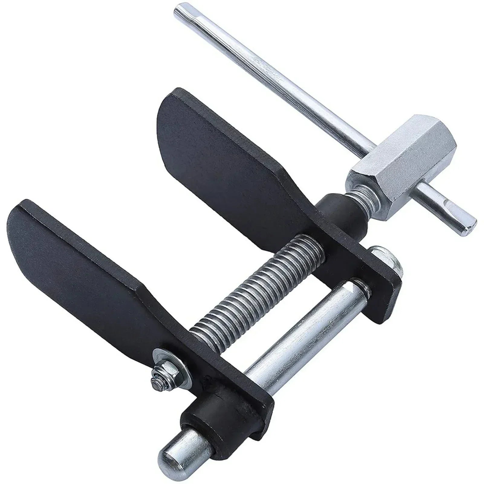 Vanadium Steel Disc Brake Pad Spreader – Brake Disc Tools – Brake Caliper Press Piston Compressor Reset Tool for Car and Motorcycle – 0–75mm – Silver – $29