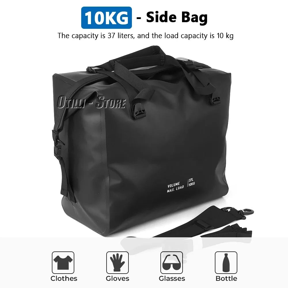 Otilli BMW R1300GS Adventure R1300 GSA R1300GS ADV Motorcycle Case Inner Bag Liner Luggage Box Waterproof Storage Organizer Bags PVC 37L Foldable – Side Bag X1 / X2 / Top Bag