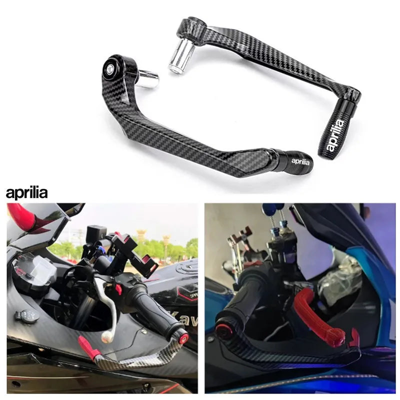 Aprilia RSV4 / RSV1000 / Caponord 1200 / Dorsoduro 750 / Shiver / Tuono 1000 Brake & Clutch Lever Protector – Aluminum – 22mm – 5 Colors – $14