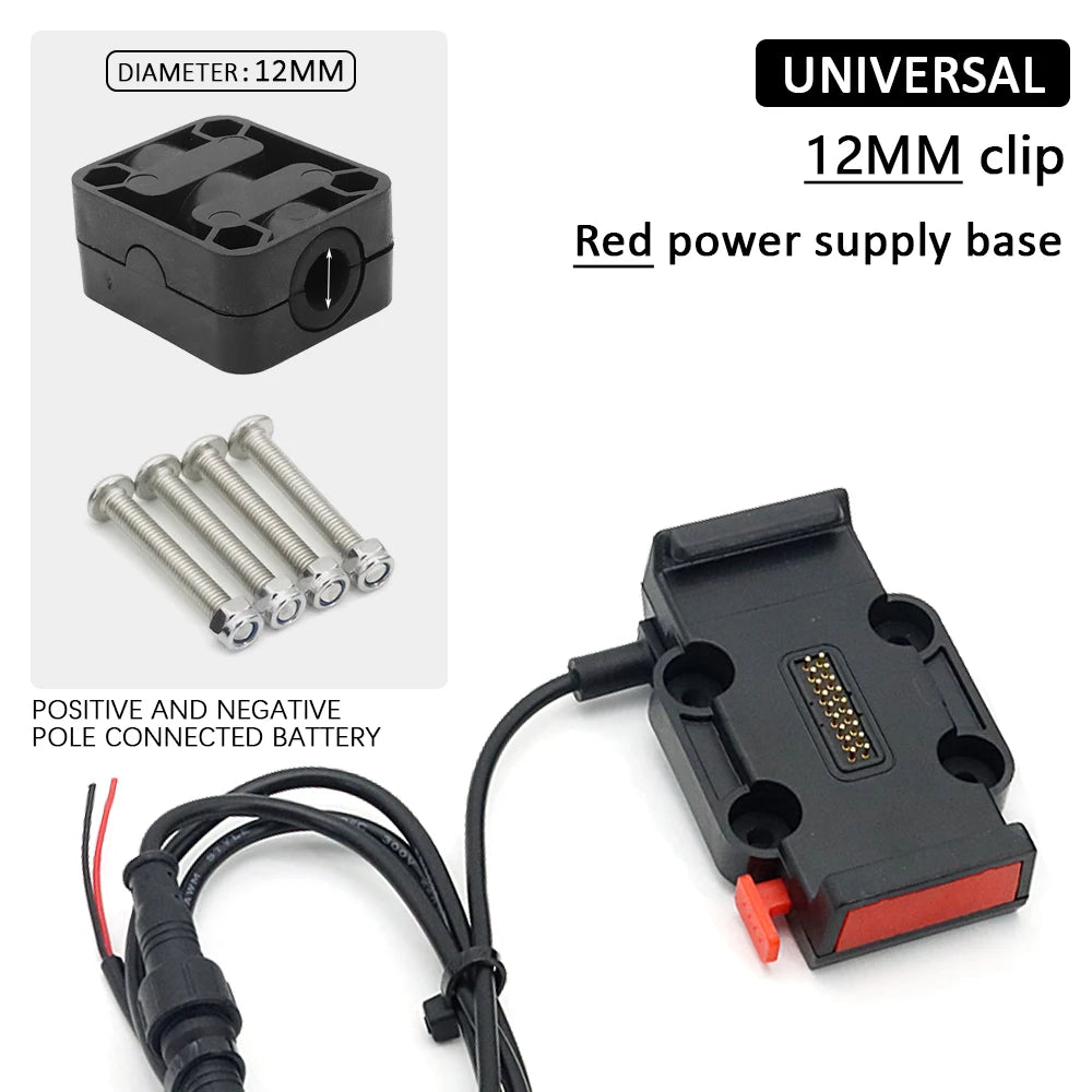 New Motorcycle Wireless Charger Navigation bracket Fast charge For Kawasaki Versys 650 For Yamaha Tracer 7 Universal GPS bracket