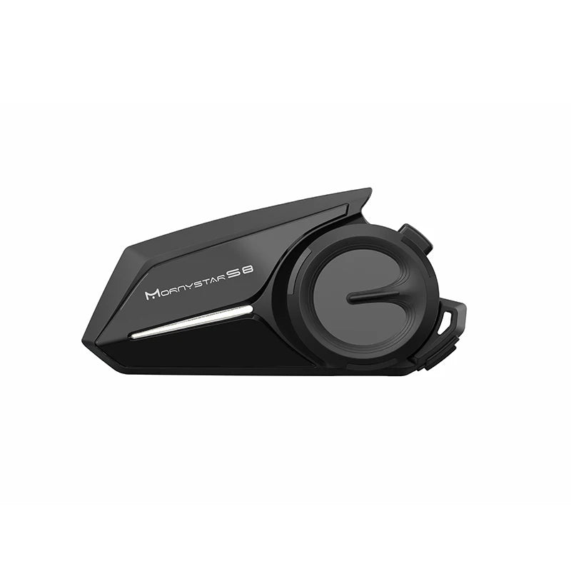 Mornystar S8 Motorcycle Bluetooth Intercom – 6-Rider Music Sharing