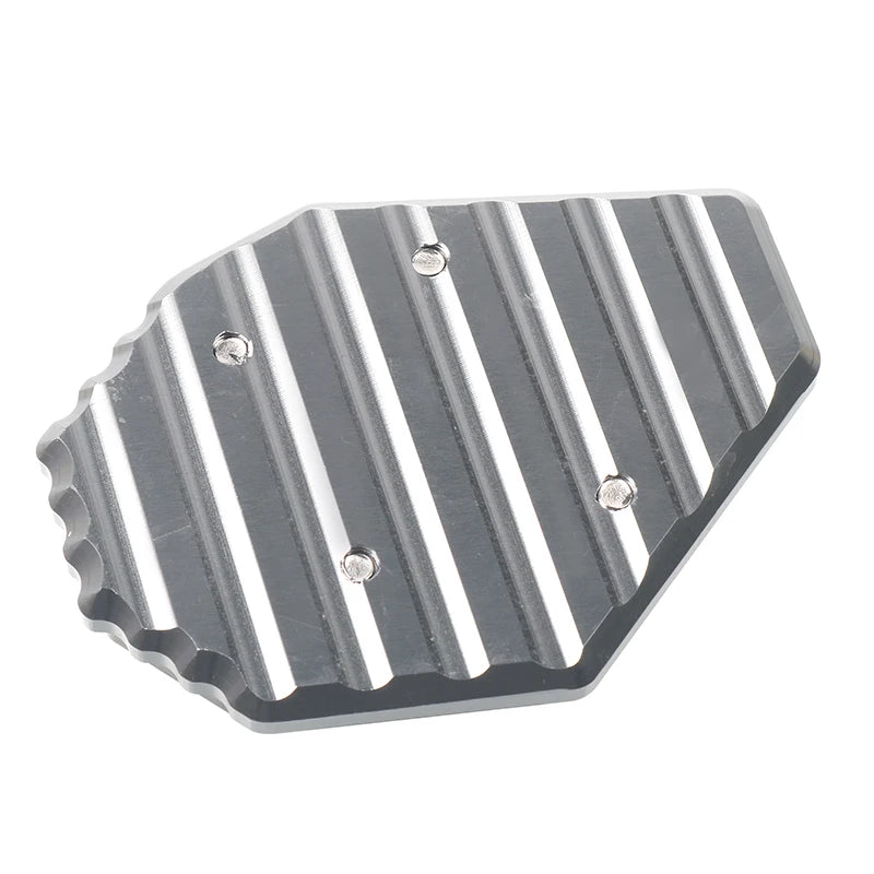For BMW F800GS F 800GS F800 GS 2024 2025 Motorcycle CNC Kickstand Foot Side Stand Extension Pad Support Plate – YOLENSE CNC Aluminum F800GS Logo No Logo Black Silver Gray Titanium