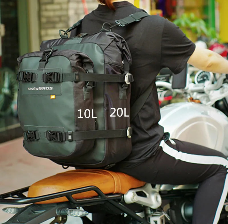 Motorcycle Backpack – Uglybros Waterproof 10L/20L/30L Riding Bag