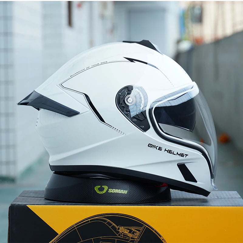 Full Face Motorbike Helmet for Men and Women DOT Approved