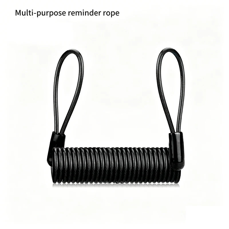 Motorcycle Alarm Disc Lock Anti-Theft 110dB Waterproof Motorcycle Disc Brake Lock Aluminum Alloy for Scooter Bike Motor Parts – Vibration Alarm – Replaceable Battery – Lock Only / 4pcs Set / With Bag – Red Black Yellow