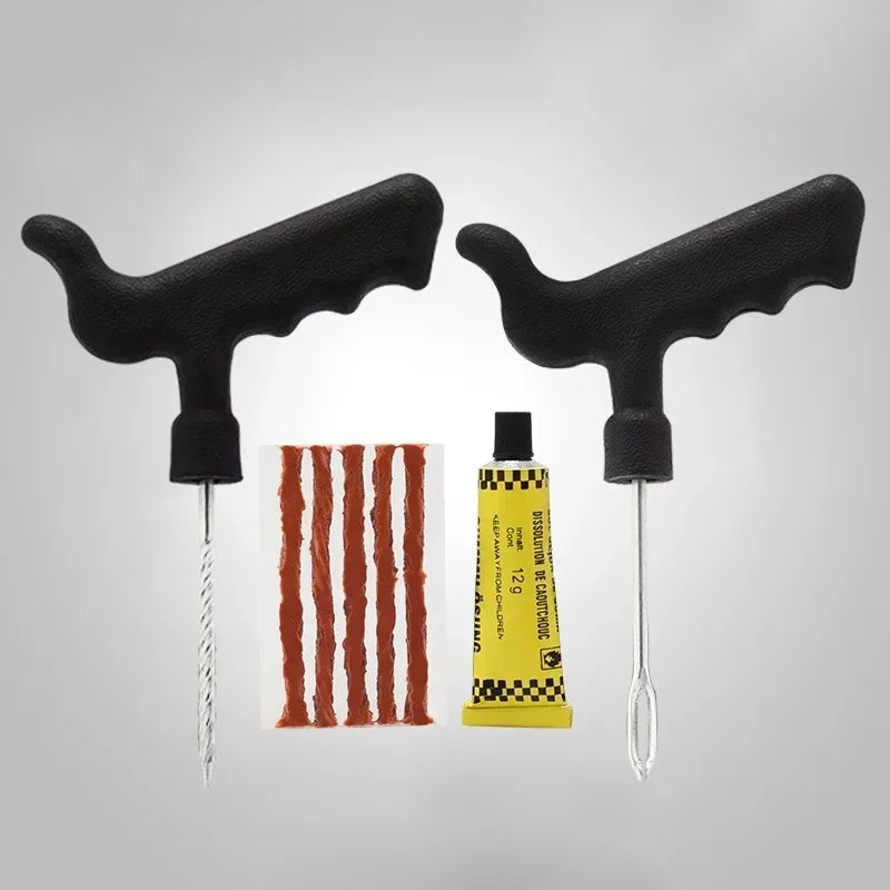 5–50Pcs Tubeless Tyre Puncture Repair Rubber Strips – Car Motorcycle Truck Vacuum Tire Repair – 100×6mm Butyl Rubber – $14