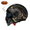 Retro Modular Helmet with DOT ECE Certification