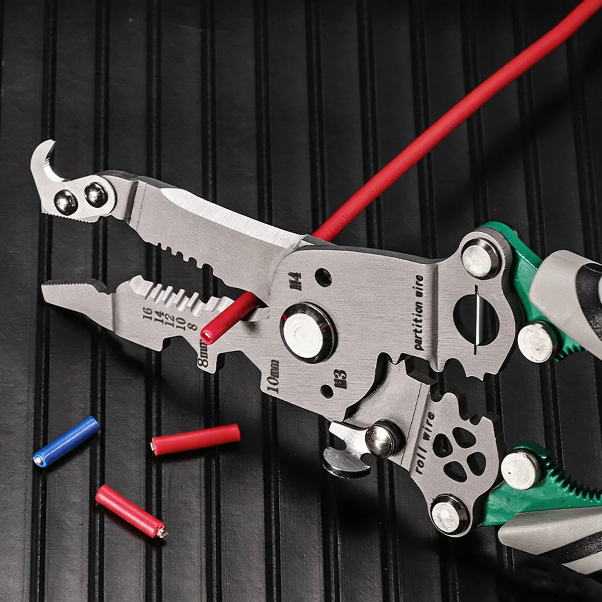 NIUXIANG Multifunctional Foldable Wire Stripper Crimper Cutter Pliers – Motorcycle Electrical Circuit Repair – $9