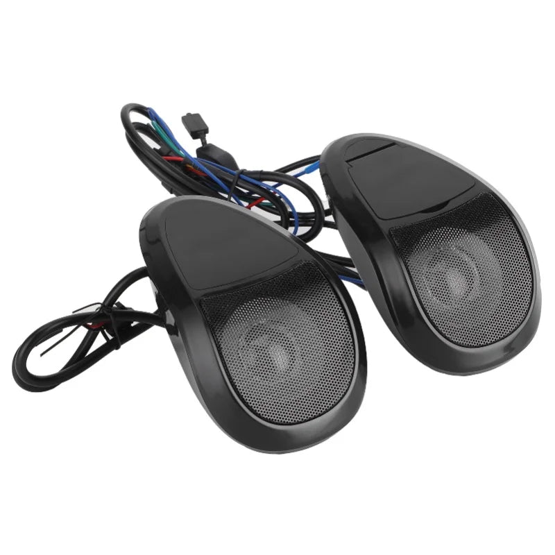 12V Motorcycle Speakers – Bluetooth MP3 Amplifier with LED Light