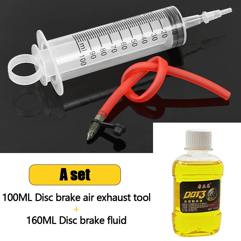 Motorcycle Brake Bleeding Syringe Kit