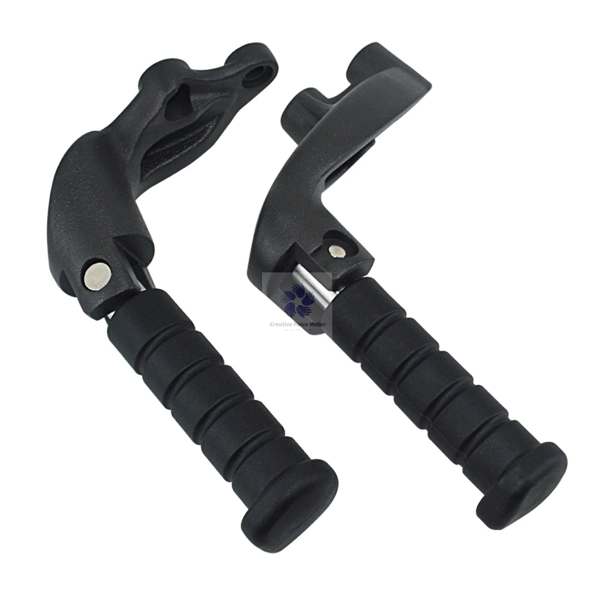 Indian Scout Rear Passenger Foot Pegs + Mount – Scout / Scout Bobber / Scout Sixty / Scout Rogue – 2015–2024 – Foldable Titanium Alloy – Metallic Black or Titanium Gray – $84–$85