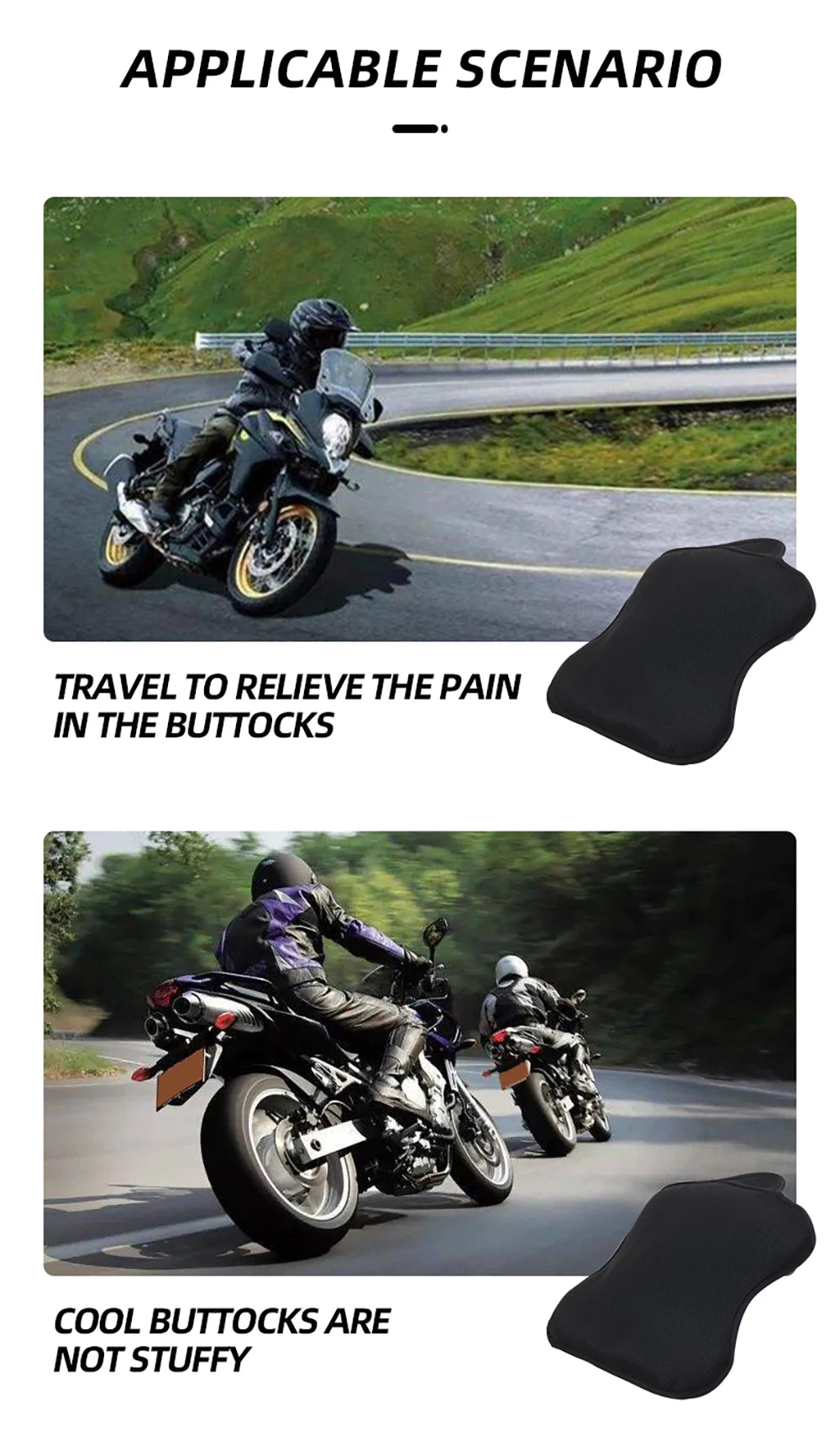 Gel Seat Cushion Cover Pressure Relief Pad For HONDA NC750X NC750S NC700X NC700S NC750 NC700 NC 750 700 X S 750X Accessories