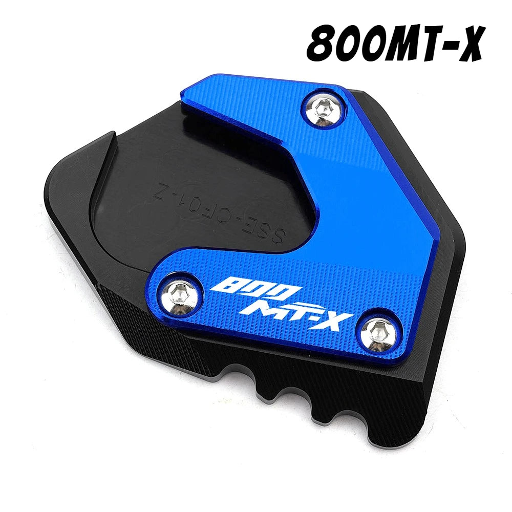 For CFMOTO 800MT CF 800 MT-X 1000 1000MTX 1000 MTX 2025 2026 Motorcycle Accessories Foot Kickstand Pad Side Stand Extender Plate – ZEXDDI Aluminum Gold Red Blue Sky Blue Grey Black