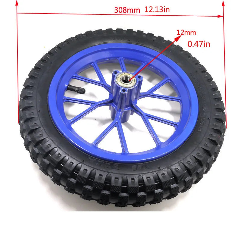 Dirt Bike Tires – 12.5x2.75 Inner & Outer Tire Set for Mini Dirt Bikes