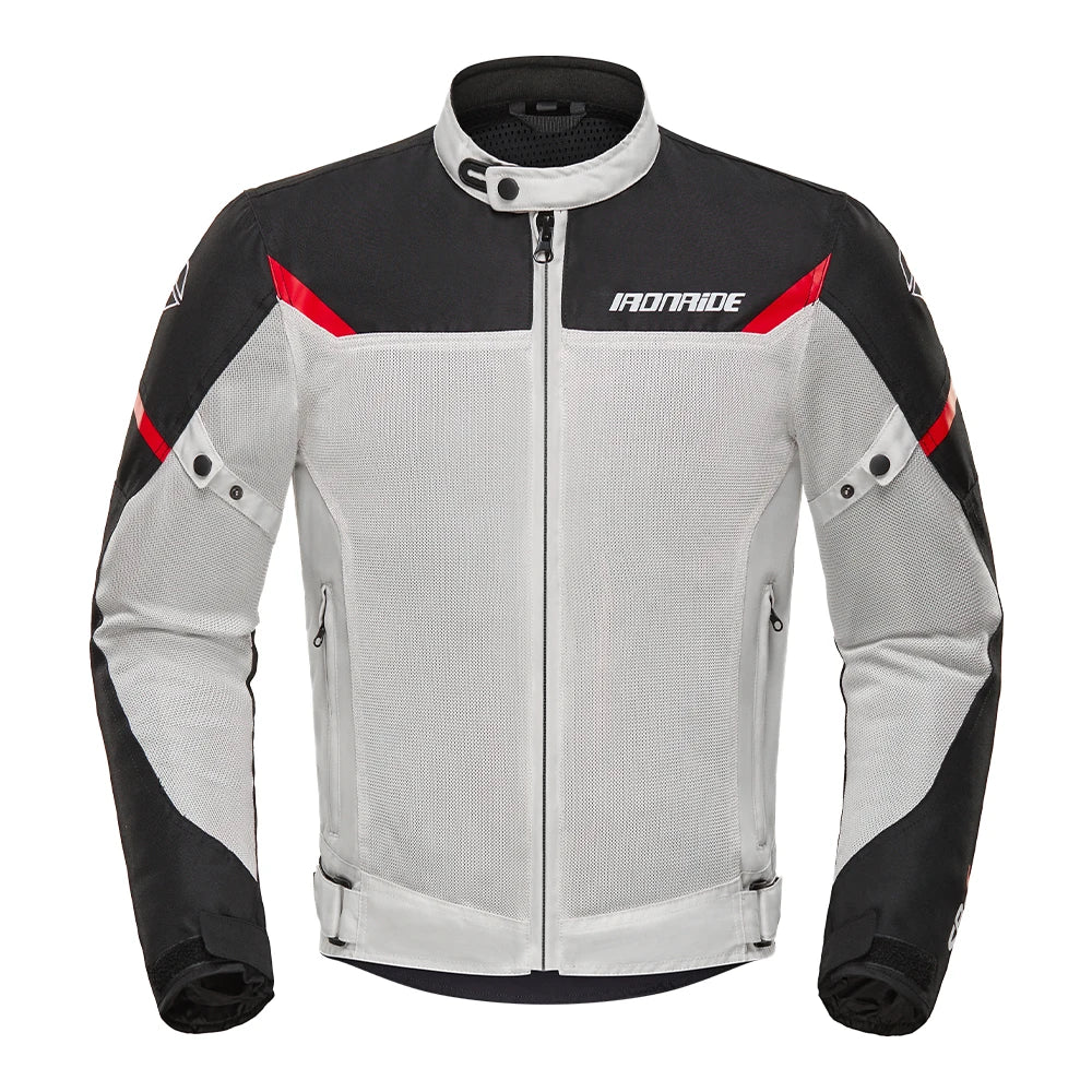 Lightweight Biker Jacket with Basic Protection
