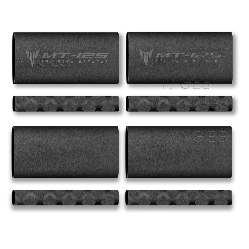 Yamaha MT-03 / MT-07 / MT-09 / MT-10 / MT-125 Heat Shrinkable Handlebar Grip Cover – Brake & Clutch Lever Sleeve – 6 Variants – $16