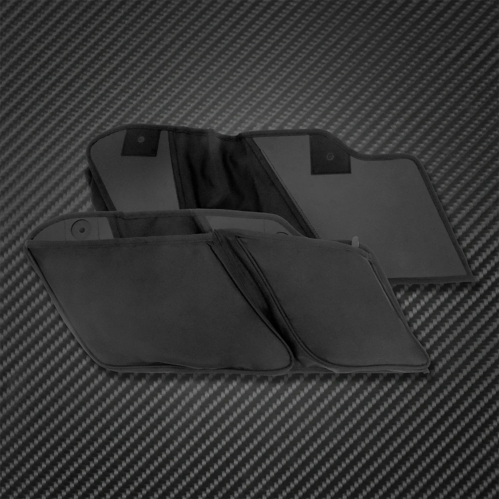 MACTIONS Motorcycle Inner Tool Bags Liners Organizer Storage Saddlebag for Harley Touring Road King FLHR Street Glide Electra Glide FLHX 2014-Up – Nylon (1 Pair)