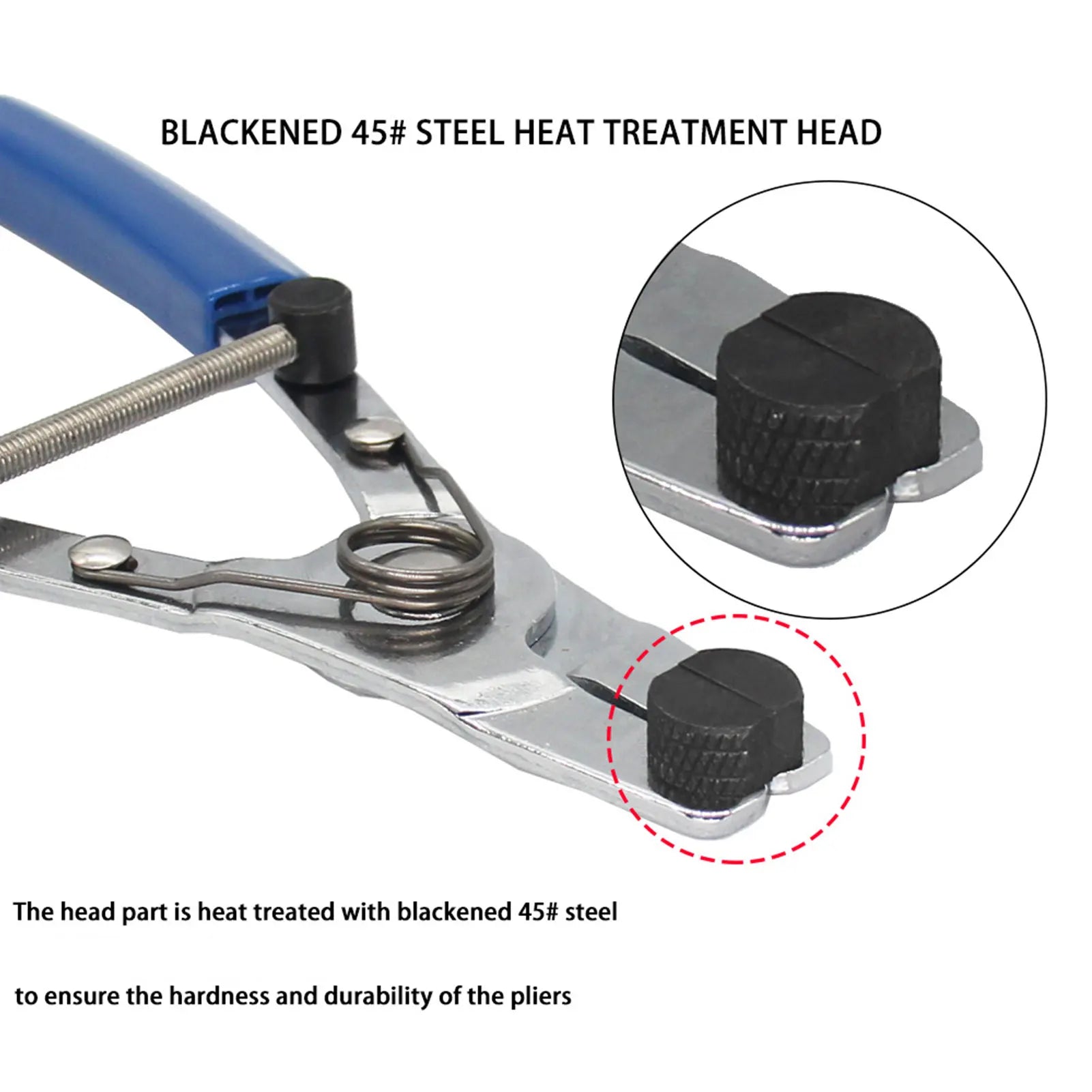 Adjustable Motorcycle Brake Caliper Piston Reset Pliers – Brake Pad Tools – Labor-Saving Disc Brake Pad Spread Tool Non-Slip Handle for Scooter ATV – Blue – $29