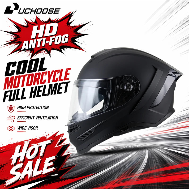 Modular Helmets – Flip-Up Full Face Motorcycle Helmet, Dual Visor, Shockproof & Breathable