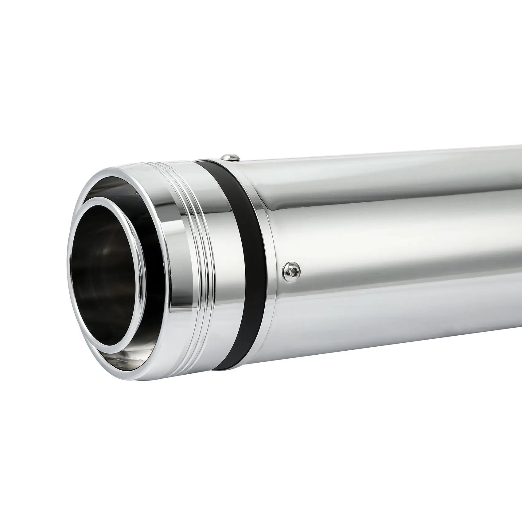 4.33" Megaphone Slip-On Exhaust Pipes For Harley Touring Street Electra Glide Road King 2017-2025 Motorcycle