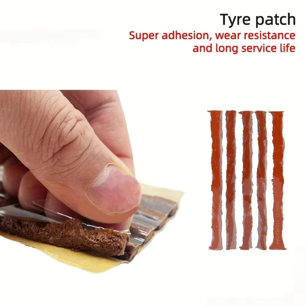 Tubeless Tire Puncture Plug Repair Kit – 33pcs or 45pcs with Storage Box – Car Motorcycle Bike Truck SUV – $18–20