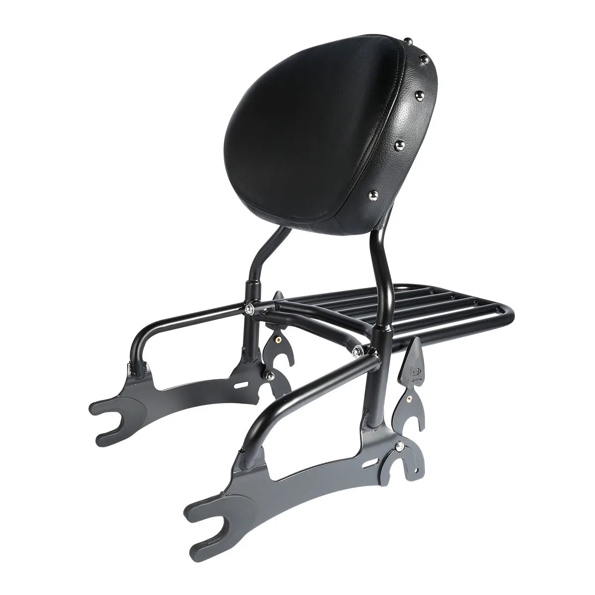 Luggage Rack with Sissy Bar and Backrest Pad for 2016-2018 Cruiser Motorcycles