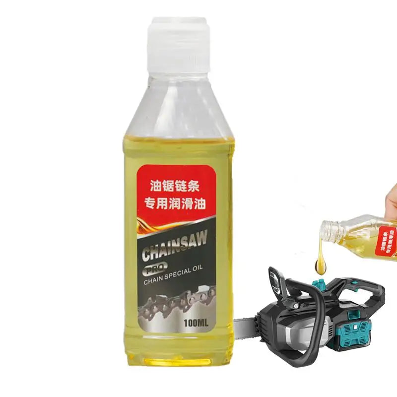Motorcycle & Garden Chain Lubricant Oil 100ml – Anti-Rust Noise-Reducing High-Temp – Chain Saw Hedge Trimmer Bicycle Industrial Chain – $15