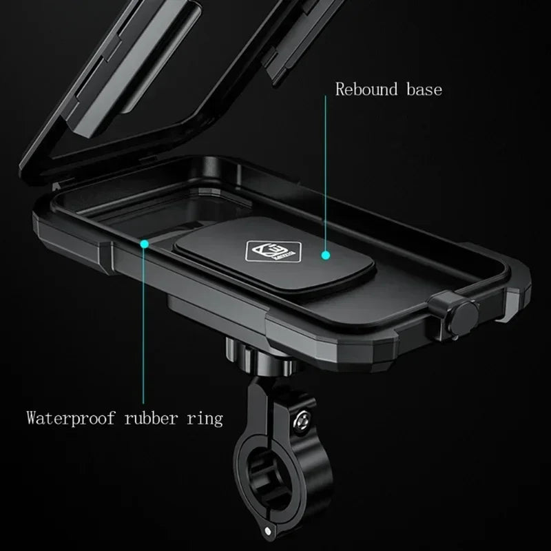 Motorcycle Wireless Charger Holder QC 3.0 Fast Charging Motorbike Phone Waterproof Cellphone Stand For iPhone 17 16 15 Samsung