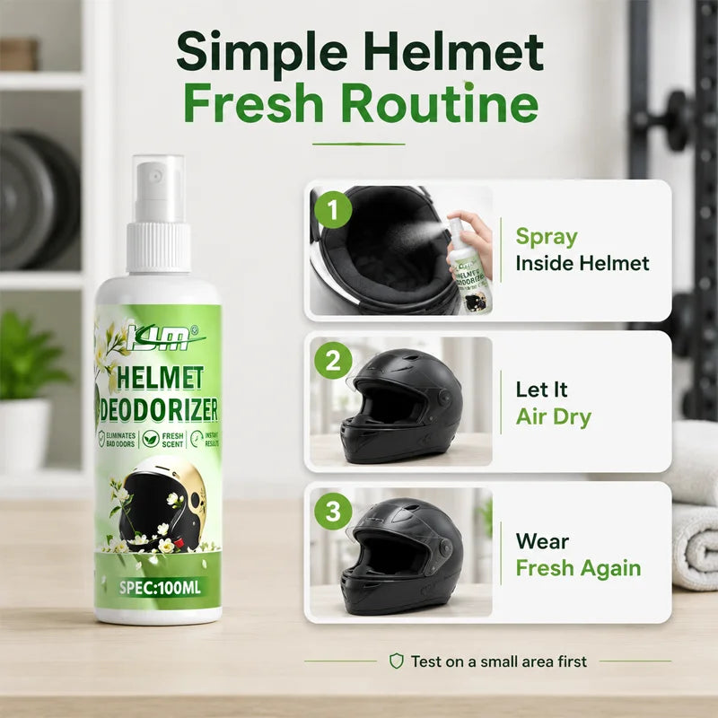 KJM Motorcycle Helmet Deodorizing Spray