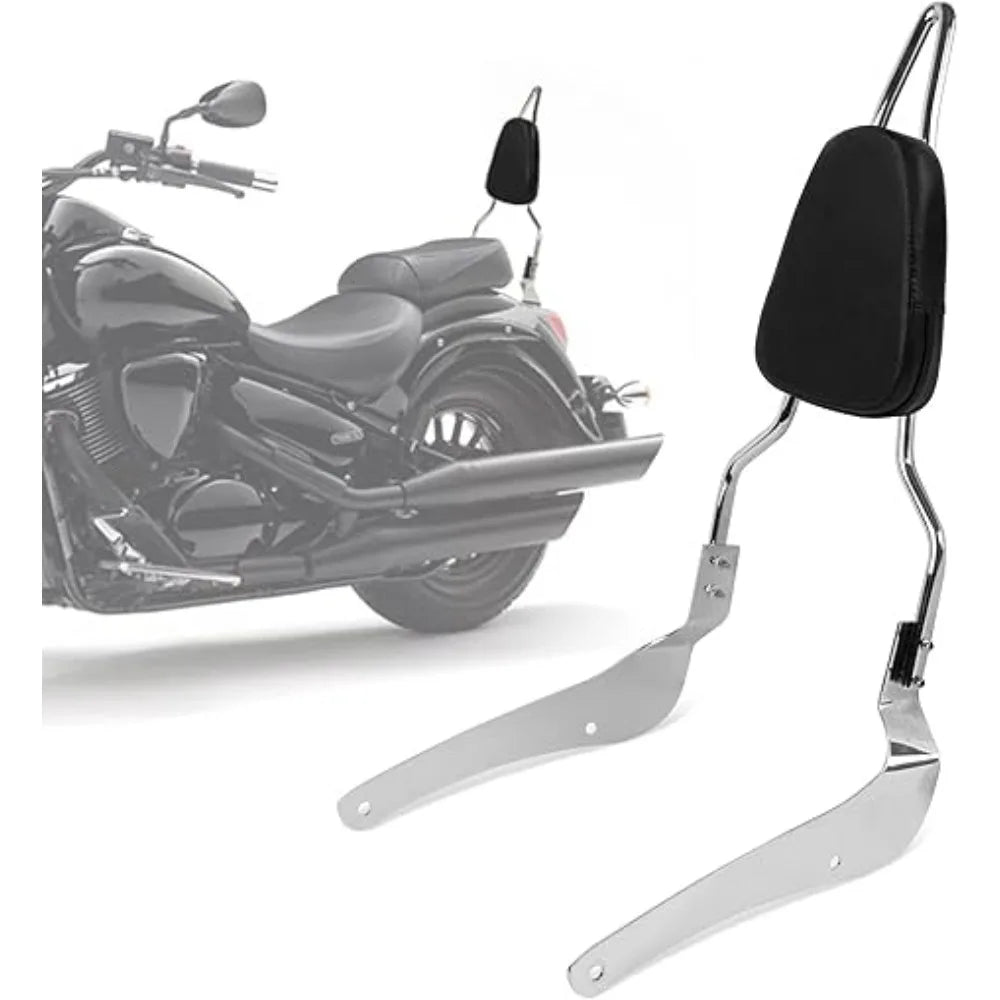 Motorcycle Passenger Rear Backrest Sissy Bar Luggage Rack Pad Kit For Suzuki Boulevard VL400 VL800 VL 800 400 M50 C50