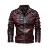 PU Leather Motorcycle Jacket