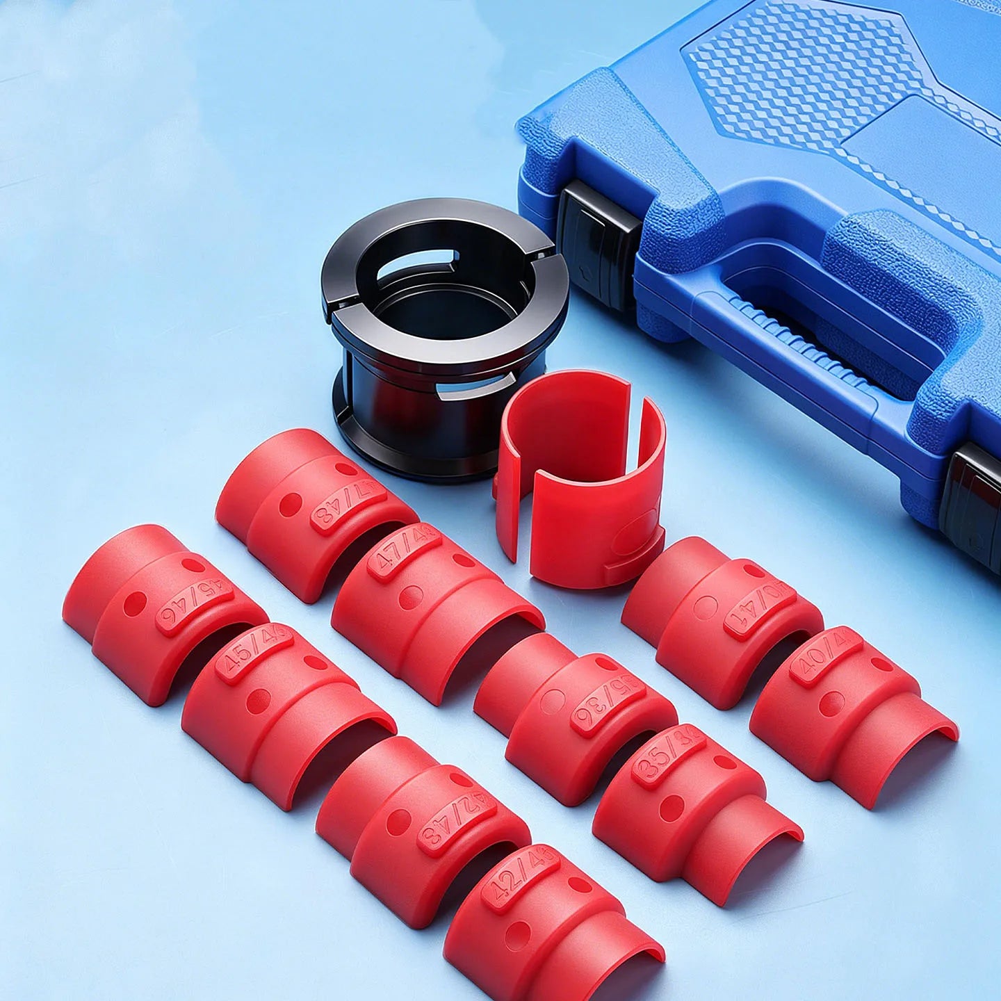 Universal 14-Piece Motorcycle Fork Seal Driver Tool Kit – Oil Seal Installer & Remover – Front Shock Absorber Repair – $67