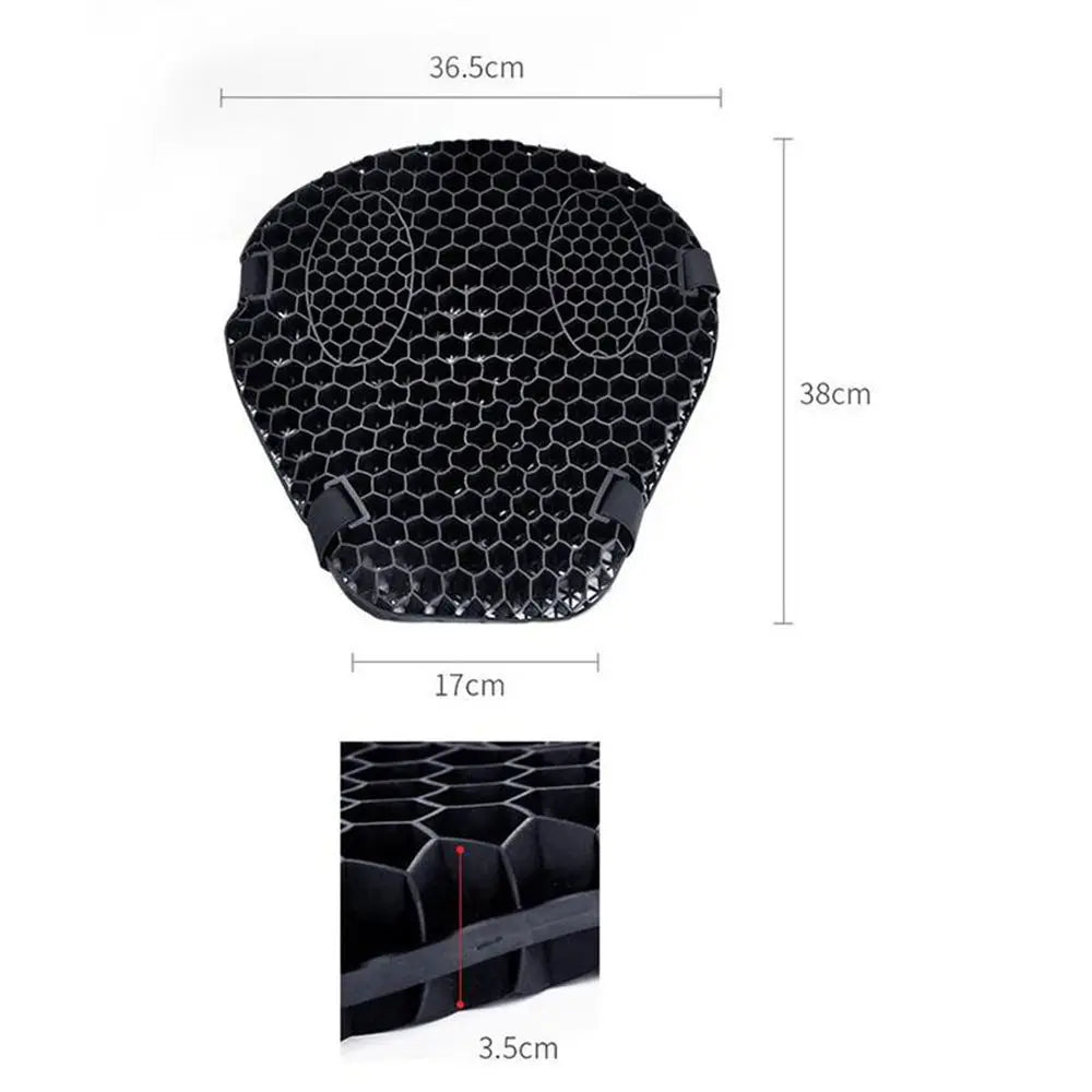 Motorcycle Seat Cushion – Honeycomb Gel Pad Breathable Comfort Pad