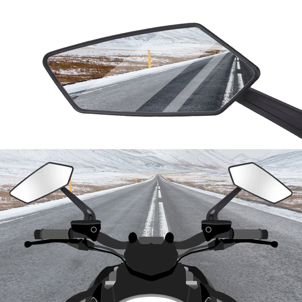 Bar End Motorcycle Mirrors