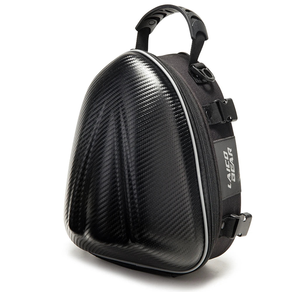 Motorcycle Backpack – Carbon Fiber Waterproof Large Capacity Travel Bag