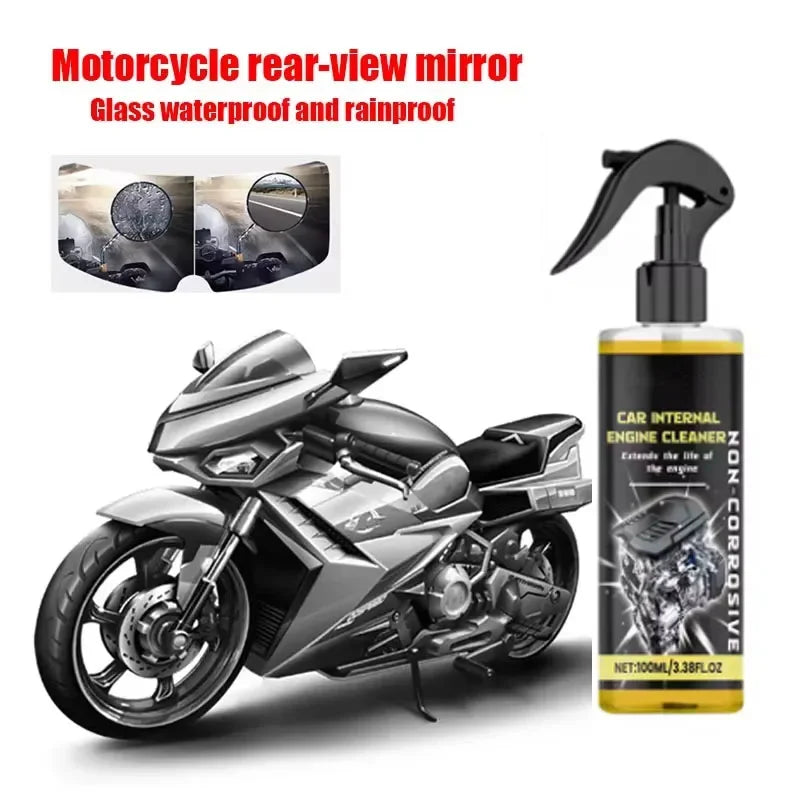 Motorcycle and Car Engine Spray Cleaner - sponge