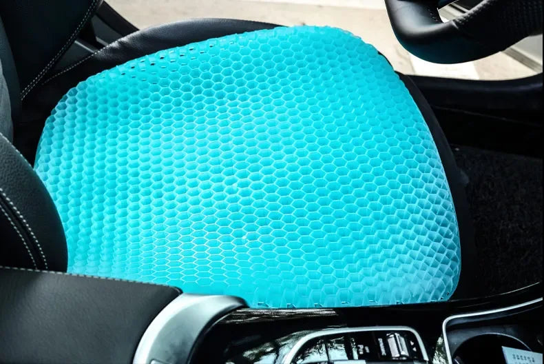 Gel Seat Cushion – Honeycomb Silicone Pad for Long Sitting Comfort