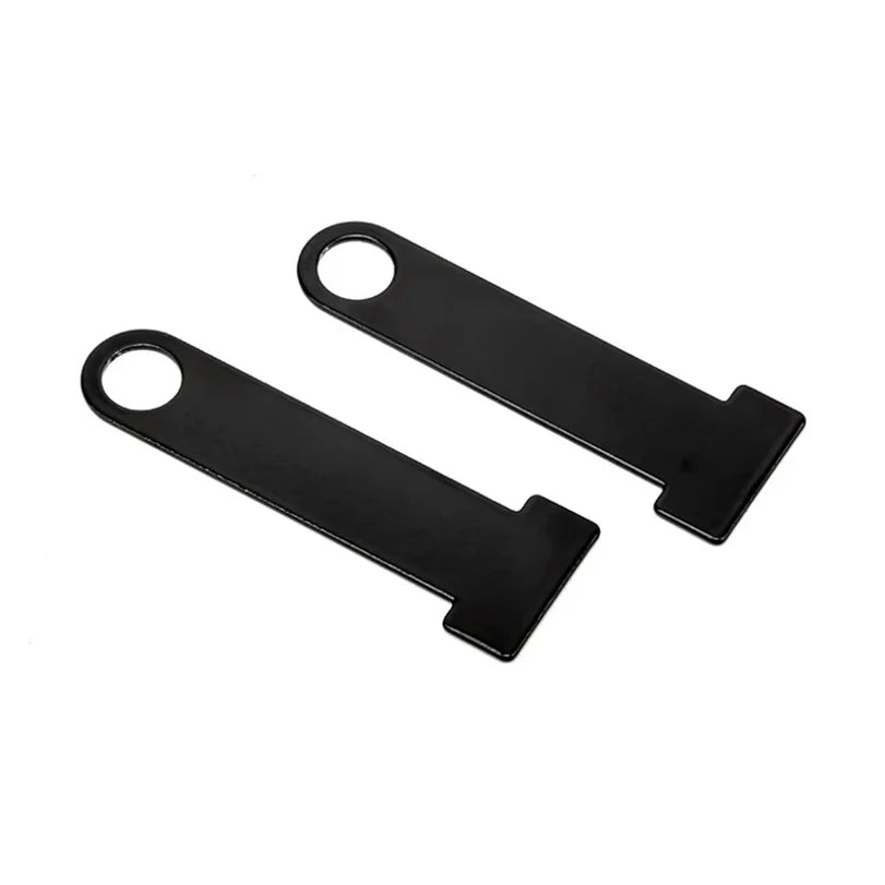 1 Pair Motorcycle Helmet Lock Buckle Anti-Theft Quick Release Fastener Secure Connector for Dirt Bike ATV Motorcycle Accessories – CNC Aluminum Alloy Black