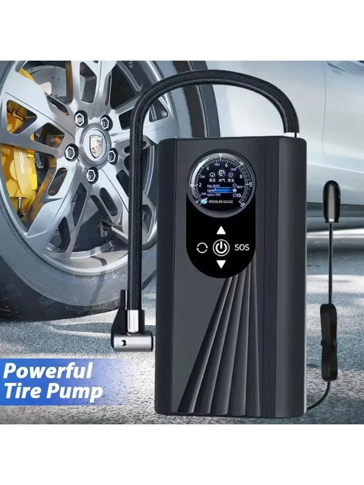 Portable Air Compressor – 150 PSI 12V Digital Tire Inflator